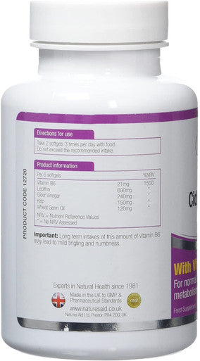 Natures Aid Cider Vinegar Complex 120 Capsules