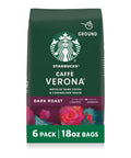 Starbucks Ground Coffee, Dark Roast Coffee, Italian Roast, 100% Arabica, 1 bag (18 oz)