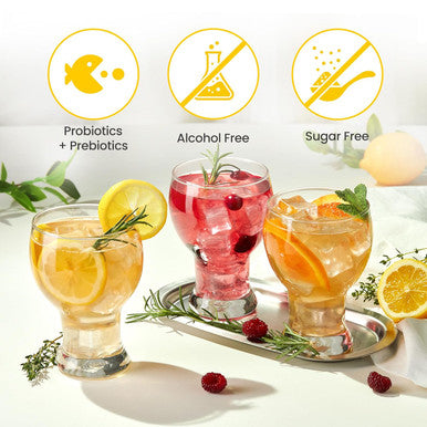 Teazen Kombucha 5 Flavors 150 Sticks Variety Pack Kombucha Lemon Peach Berry Pineapple Citron Flavor (150 Sticks)