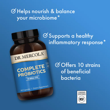Dr. Mercola Complete Probiotics 90 capsules