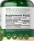 Cascara Sagrada Capsules | 450 Mg | 250 Count | Herbal Supplement | Non-Gmo, Gluten Free | By Carlyle