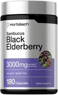 Horbaach Black Elderberry 180 Capsules