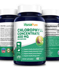 NusaPure Chlorophyll Concentrate 400 mg 150 Vegetarian Caps (Non-GMO & )