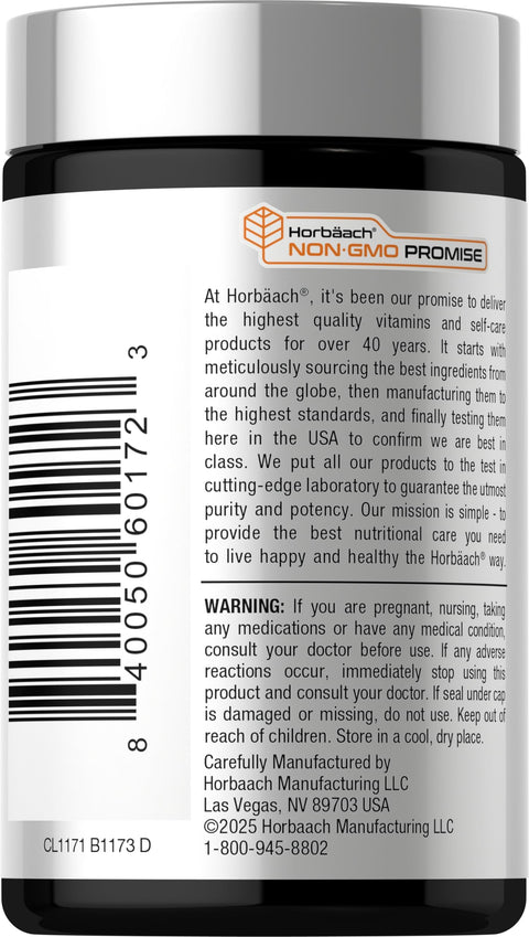 Horbaach B12 Vitamin 5000 mcg 120 Fast Dissolve Tablets Sublingual Methylcobalamin Natural Berry Flavor Vegan NonGMO and Gluten Free Supplement
