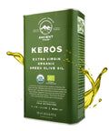 Ancient Foods Keros Organic Extra Virgin Olive Oil Cold Pressed ÃƒÂ¢Ã¢â€šÂ¬Ã¢â‚¬Å“ Greek EVOO, High Polyphenol Olive Oil from 1000 Year Old Trees from Greece ÃƒÂ¢Ã¢â€šÂ¬Ã¢â‚¬Å“ Ideal for Cooking, Salads & Gourmet Dishes ÃƒÂ¢Ã¢â€šÂ¬Ã¢â‚¬Å“ 101oz (3L)