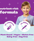 Organifi Kids: Protect - Everyday Immune Support For Kids With Elderberry, Acerola Cherry And Zinc - Berry Flavored Immunity Powder - Plant-Based, Vegan, And No Gluten, Dairy Or Soy - 15 Servings