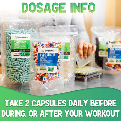 Xprs Nutra BCAA Amino Acids Capsules - Premium BCAAS Amino Acids Supplement - BCAA Pills - BCAAS Amino Acids Capsules - Branched Chain Amino Acids Nutritional Supplements - BCAA Capsules Nutrition 3 Month Supply