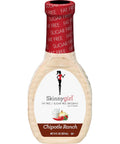 Skinnygirl Sugar Free Gluten Free Avocado Oil Salad Dressing, Creamy Caesar, 11.5 Ounce