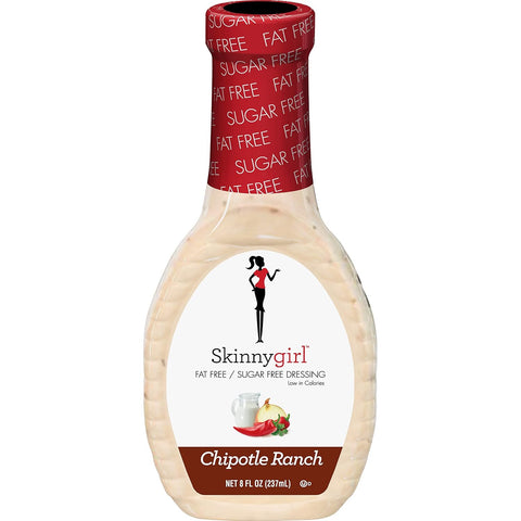 Skinnygirl Sugar Free Gluten Free Avocado Oil Salad Dressing, Creamy Caesar, 11.5 Ounce