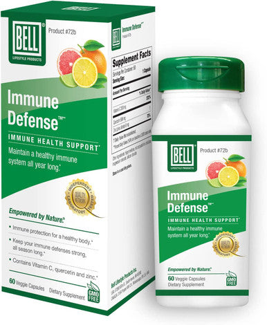 Bell Immune Defense Immune Support Supplement A Natural Herbal Supplement To Protect Boost The Immune System Unique Blend Of Vitamin C Zinc And Quercetin Sold Directly By The Manufacturer