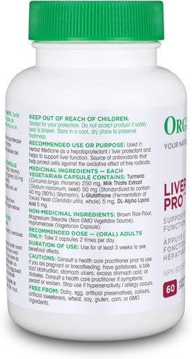 Organika Liver Pro 60 Vcaps