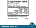 Carlson Kid's Super Daily D3 Vitamin D Drops for Kids 400 IU per drop 1Year Supply Heart and Immune Health Vegetarian Liquid Vitamin D Drops Unflavored 365 drops