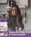 Doctor S Recipes Zinc Capsules 50 Mg From Highly Absorbable Zinc Picolinate & Gluconate, Supports Natural Immune Defense, Dna & Protein Formation, Cell Growth, Non-Gmo No Dairy 90 Veggie Caps