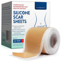 Silicone Scar Sheets, Silicone Scar Tape, Scar Sheet For Surgical Scars, C Section Scar Silicone Strips, Medical Grade, Reusable, Soften And Flattens Scars, Breast, Keloid, Professional Scar Patches.