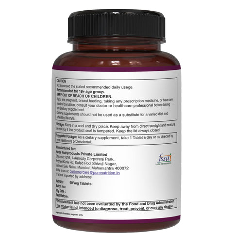 Pure Nutrition Melatonin 5Mg With Valleriana Wallichii 90 Tabs Non-Addictive Sleep Support Supplement Supports Relaxation Sleep Quality And Overall Well-Being Non Gmo