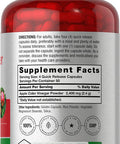 Apple Cider Vinegar Capsules | 2400mg | 200 Pills | Non-GMO, Gluten Free Supplement | by Horbaach