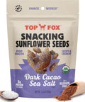 Top Fox Snacks Dark Cacao Sea Salt Sunflower Seeds To Eat (5.5 oz, Pack of 6) ÃƒÆ’Ã†â€™Ãƒâ€šÃ‚Â¢ÃƒÆ’Ã‚Â¢ÃƒÂ¢Ã¢â€šÂ¬Ã…Â¡Ãƒâ€šÃ‚Â¬ÃƒÆ’Ã‚Â¢ÃƒÂ¢Ã¢â‚¬Å¡Ã‚Â¬Ãƒâ€¦Ã¢â‚¬Å“ Keto Friendly Snacks, Allergen Free Snacks, Gluten Free Snacks, Protein Snacks, Keto Snacks, Paleo, & Vegan - Organic