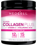 Neocell Super Collagen Plus With Vitamin C And Hyaluronic Acid For Skin Hydration And Healthy Skin Hair And Nails Support Unflavored Collagen Powder 6.9 Ounce (Pack Of 1)
