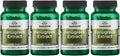 Swanson Testofen Fenugreek Extract - Ayurvedic Herbal Supplement Promoting Health for Men and Women - (60 Veggie Capsules 300mg Each) 4 Pack