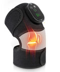 Misawce Electric Heated Knee Massager 3-In-1 Cordless Knee Brace With Heat And Massage For Knee Elbow Shoulder Wrap With 3 Vibration & Heating Modes