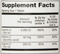 Mason Natural Vitamin Healthy Kids Cod Liver Oil and Vitamin D, Tasty Chewable Orange Flavor, 100-Count, (Pack of 3)