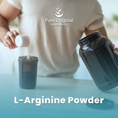 PURE ORIGINAL INGREDIENTS L-Arginine Powder (1 Lb) Amino Acid, No Fillers, Dietary Supplement