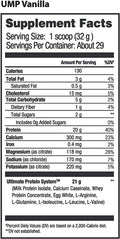 Beverly International UMP Protein Powder Vanilla Unique Whey Casein Ratio Builds Lean Muscle Easy to Digest No Bloat (32.8 oz) 2lb .8 oz