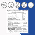 Supersmart Complete K 3 Bioavailable Forms of Vitamin K K1 K2 MK4 K2 MK7 Support Bones Teeth Health NonGMO Gluten Free 60 Vegetarian Capsules
