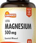 Sundance Magnesium Supplement 500mg Oxide 100 Coated Caplets Vegetarian NonGMO and Gluten