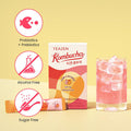 Teazen Kombucha Mango Guava Flavor Variety Pack with Special Eco Bottle (Kombucha Powder 40 Sticks Eco Bottle 1EA x 11.8oz)