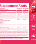 Migcopat 14G Fiber Supplement With Probiotics Prebiotics Digestive Enzymes Vitamin C Magnesium Fruit&Herb Powder Fiber Powder For Digestive Health & Skin Health No Sugar Strawberry 40 Serv