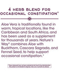 Nature's Way AloeMaxLax with Cascara Sagrada for Occasional Constipation, 4 Herb Blend, 100 Count