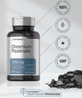 Horbaach Chromium Picolinate 1000Mcg 240 Tablets Vegetarian Formula Non-Gmo, Gluten Supplement