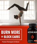 Fat Burner for Women & Men - Thermogenic Weight Loss Supplement with Green Tea Extract & White Kidney Bean - Carb Blocker, Appetite Suppressant, Energy & Metabolism Booster - 60 Diet Pills