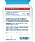 Health4All Kids Vitamin B12 2.5mcg Sublingual 90 Tablets