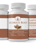 PURE ORIGINAL INGREDIENTS Licorice Root Extract (100 Capsules) Always Pure, No Additives Or Fillers, Lab Verified