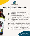 Amazing Herbs Premium Black Seed Oil - Gluten Free, Non Gmo, Cold Pressed Nigella Sativa Aids In Digestive Health, Immune Support, Brain Function, Joint Mobility - 4 Fl Oz (Pack Of 2)