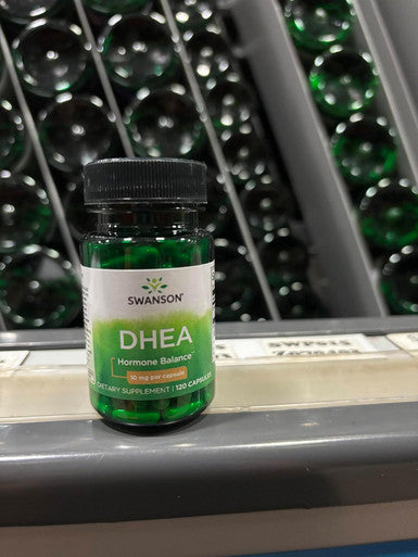 Swanson DHEA - Natural Supplement - Hormone Balance - (120 Capsules 10mg Each) 4 Pack