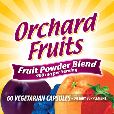Nature's Way Orchard Fruits 12 Fruit Blend (900 mg per serving), 60 Vcaps