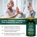 Swanson Ultra Potency Probiotic Digestive Health Immune System 66 Billion CFU Prebiotic NutraFlora scFOS 60 DRcaps Veggie Capsules