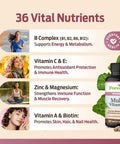ForestLeaf Daily Vitamin Multivitamin for Women 60 Veg Caps