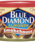 Blue Diamond Almonds, Sweet Honey Roasted Classic Flavor, GMO Free, Kosher, No Gluten Ingredients or Artificial Flavors, Great for On-The-Go, Pantry Staple, Dessert, Holidays, Lunch, Charcuterie, 6 oz. Can