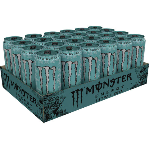 Monster Energy Ultra Strawberry Dreams, Sugar Free Energy Drink, 16 Ounce | Pack of 15