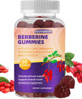 BSSTABBON Berberine Gummies With Berberine Hcl,Ceylon Cinnamon,Magnesium Glycinate Per Serving For Men And Women 60Gummies