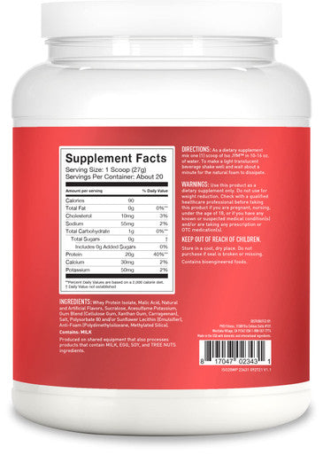 JYM Supplement Science ISO 20 Servings - Watermelon