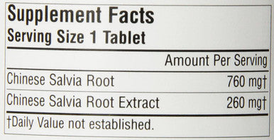 Planetary Herbals Salvia 1 020 milligrams 120 Tablets