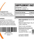 BulkSupplements Calcium Citrate Capsules - Calcium Supplements for Bone Health - Unflavored - 1000mg (210mg of Calcium) (180 Capsules)