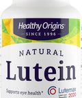 Healthy Origins Lutein Lutemax 2020 Supplement, 20 mg, 180 Count