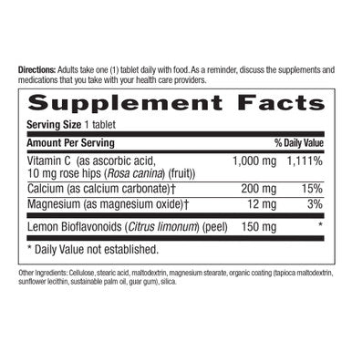 Country Life Vitamin C Buffered With Bioflavonoids 1000Mg 250 Tablets Certified Gluten Free Certified Vegan