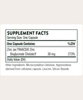 Thorne - Zinc Bisglycinate 30 Mg - Highly Absorbable Zinc Supplement - Supports Immune System Eye Skin & Reproductive Health - Third-Party Certified - Gluten Dairy & Soy-Free 60 Capsules